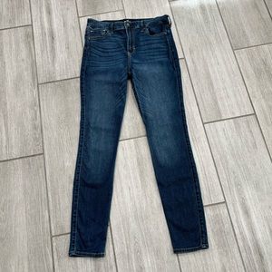 Hollister high rise super skinny jeans